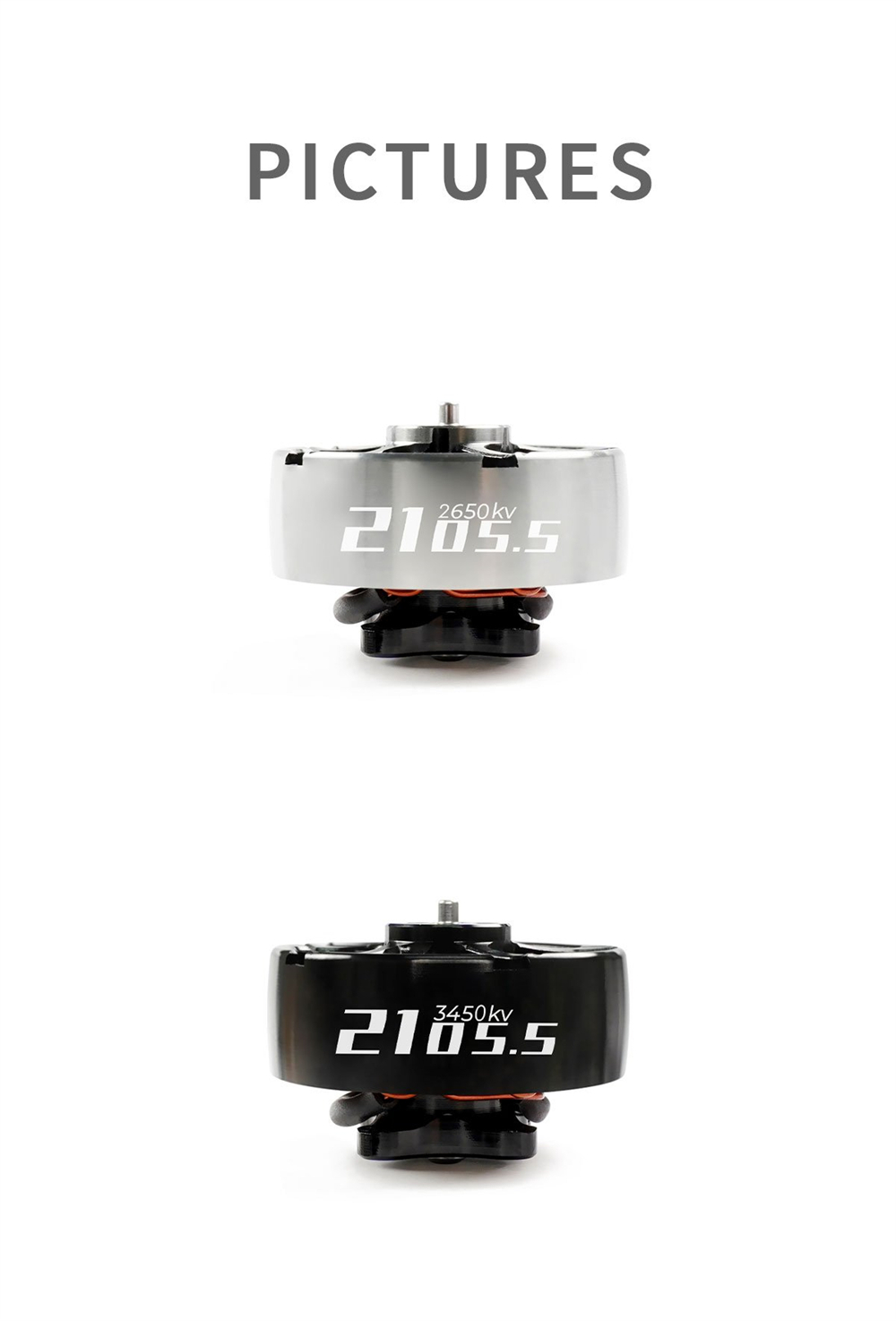 1PC4PCS-GEPRC-SPEEDX2-21055-2650KV-Schwarz-M5-Buumlrstenloser-Motor-fuumlr-DoMain36-DoMain42-FPV-Ren-2022201-10